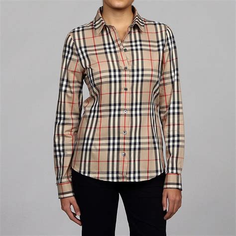 womens burberry shirt sale